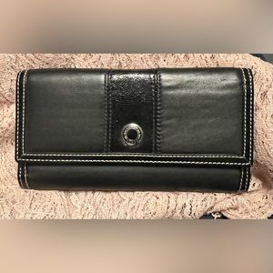 Black Coach wallet